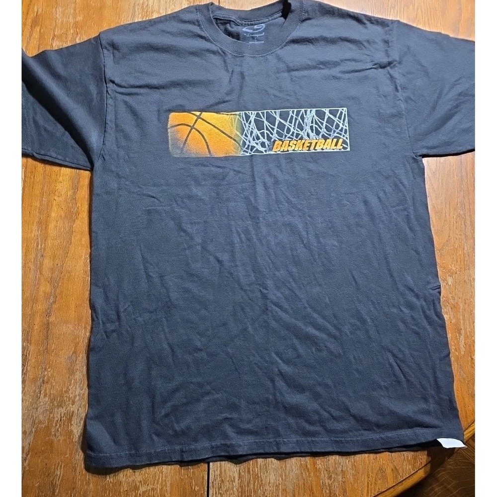 Champion‎ Brand Mens Large Graphic T Shirt Basketball Y2K
